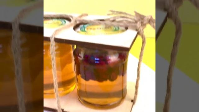 Набор меда «Сладкая парочка - фрукты» ЭКО-МедОК, 640 граммов