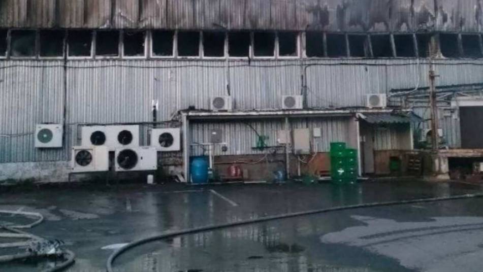 Названа причина крупного пожара на складе в Подмосковье