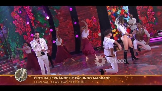 Cinthia Fernández le dedicó su homenaje de divas mexicanas a Martín Baclini