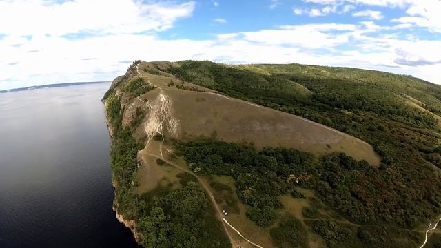 ПОЛЕТ НА МОЛОДЕЦКИЙ КУРГАН стабилизированная  версия