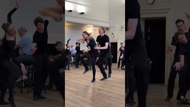 Репетиция "Ночь на Лысой горе" в программе концертов 24-25 июня. Балет Игоря Моисеева.