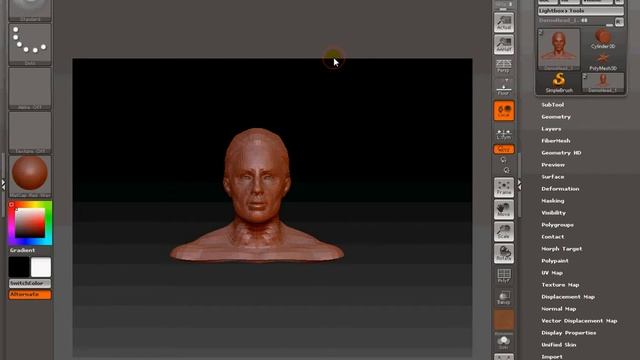 3DsMax GOZ 到 ZBrush