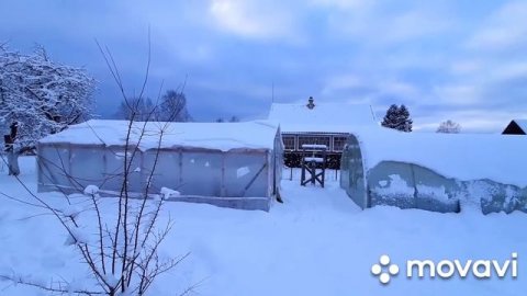 Борьба со снегом.