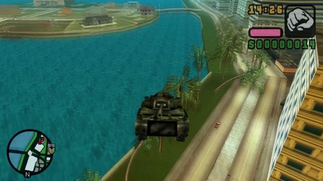 Jumping from the Highest Building by Tank in GTA Games (Evolution)