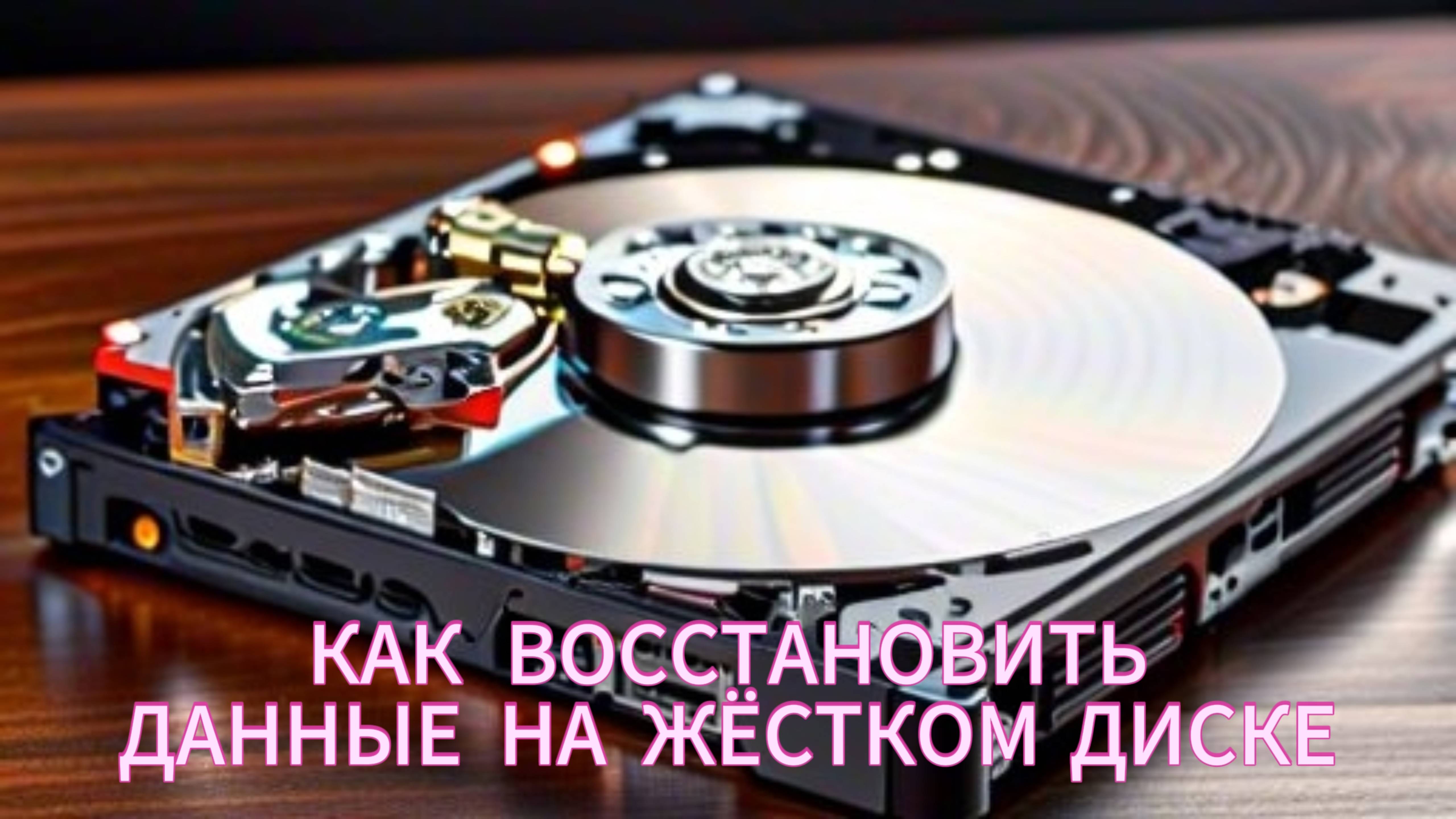 Как ВОССТАНОВИТЬ ДАННЫЕ на жёстком диске
