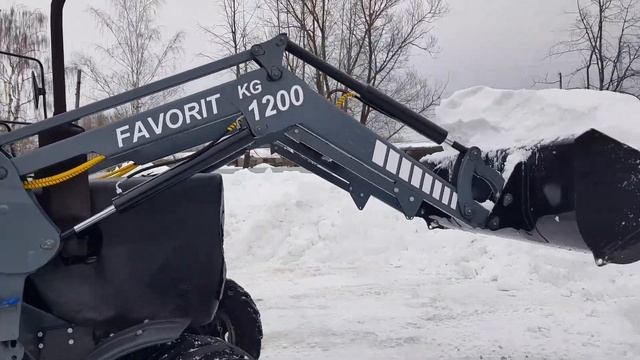 Фаворит 1200 погрузка