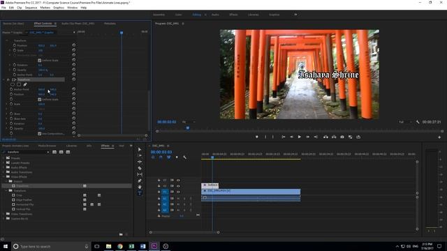 How to Animate Text in Adobe Premiere Pro CC (2017)