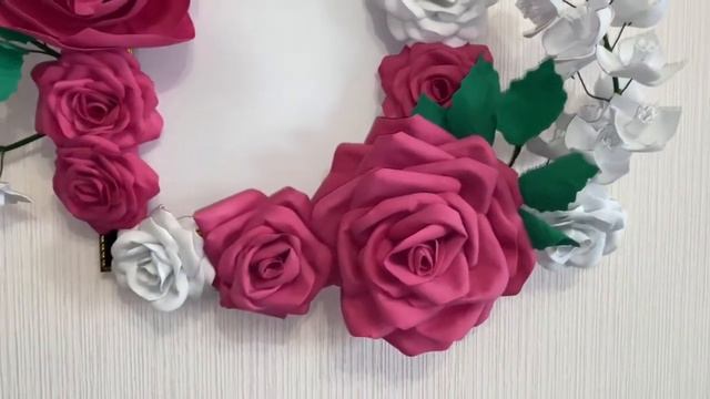 Композиция из фоамирана " Август"