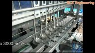 Автоматическая линия розлива в ПЭТ тару. Производитель ООО «БЛС Инжиниринг».