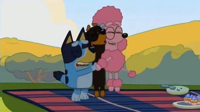 What game will Bluey play today Promo on Disney Junior