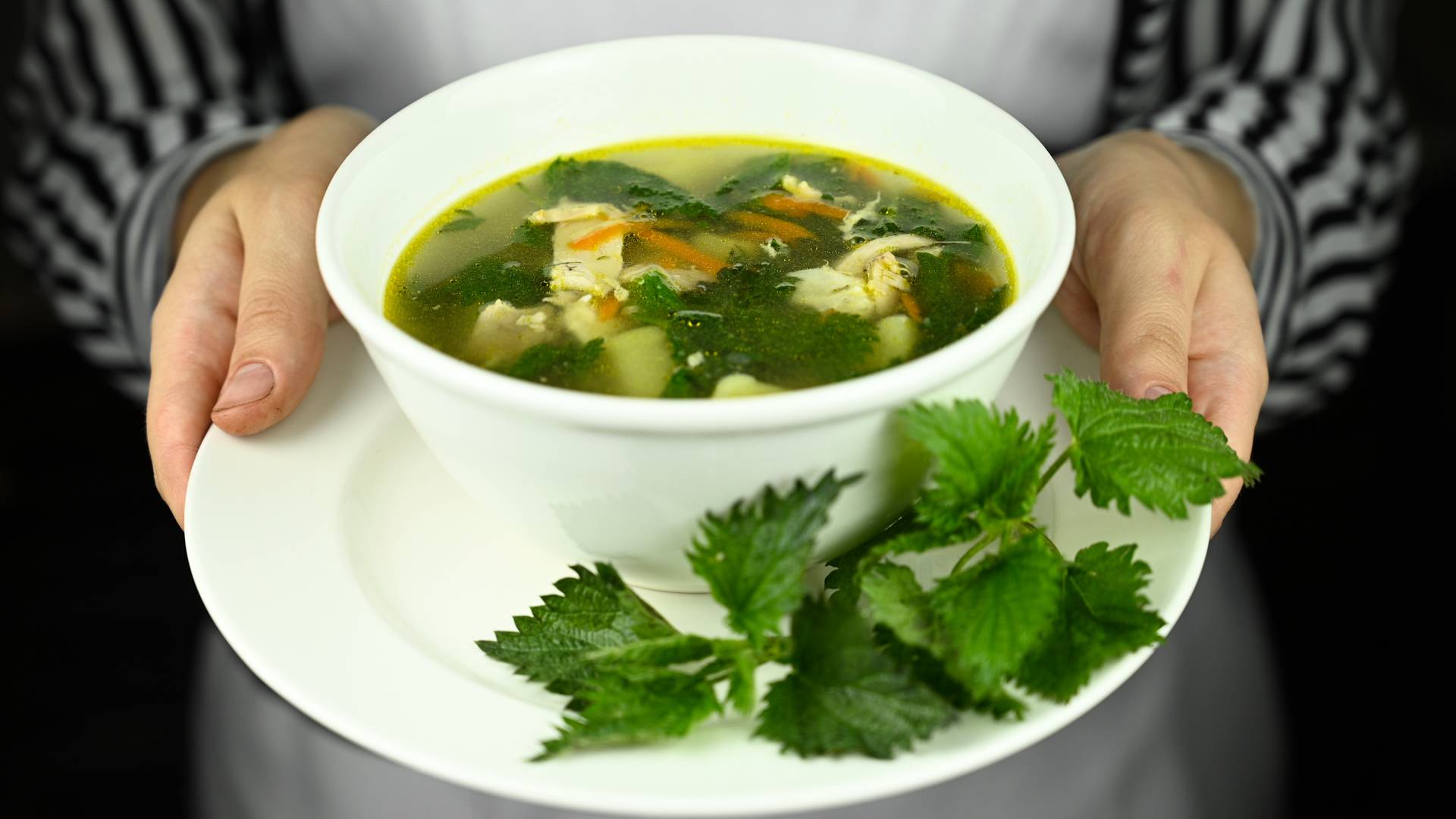 Оригинальный суп из крапивы очень вкусный, простой и полезный 2019