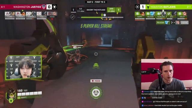 Avast co-streams Washington Justice vs Houston Outlaws | OWL Season 6 | Week 3 - Day 3 - Match 2