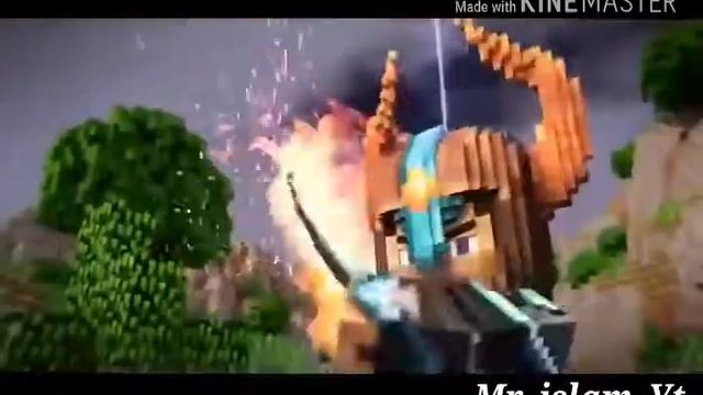 Крутые анимационные видео {Война в Minecraft}