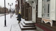 Первый снег в Красноярске. / First snow in Krasnoyarsk