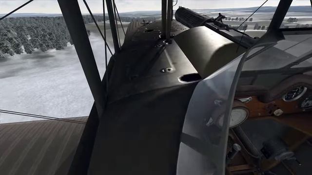 Осмотр SPAD VII с двигателем Hispano-Suiza 8Aa (150 л.с.) (Rise of Flight)