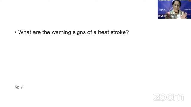 Heat Stroke in all age groups