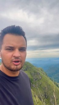 За ветер извени, я уже на другой горе | Малый пик Адама #шриланка #srilanka #юмор #элла #ella