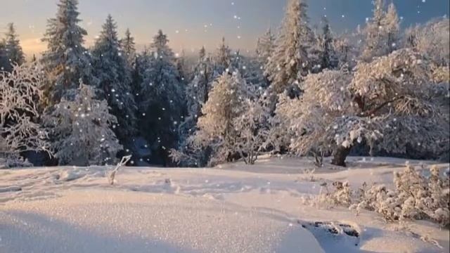 "Снег кружится". Посвящаю моим ученикам.