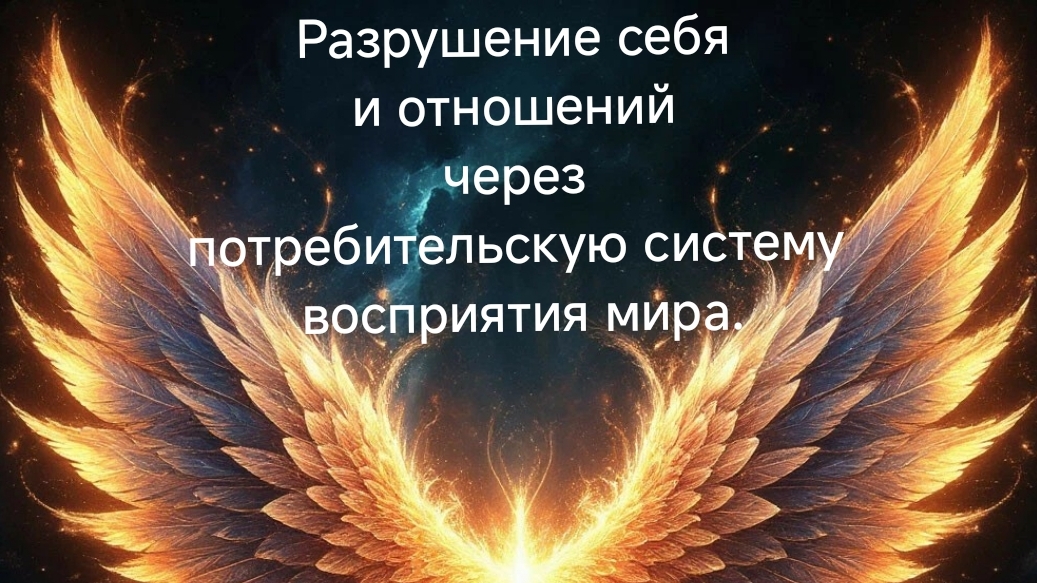Разрушение себя и отношений через потребительскую систему восприятия мира. Идеальный партнёр.