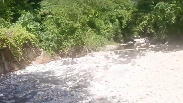 Агурские водопаы пересохли.