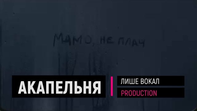 АКАПЕЛЬНЯ №78 - MAX BARSKIH — Мамо, не плач  #acapelna