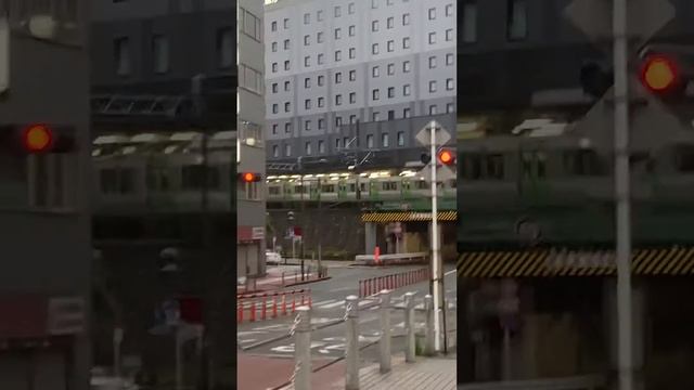 Токио. Линия Яманоте 🌨🚃🚊