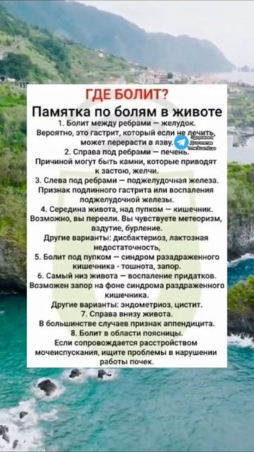 памятка по болям в животе #здоров #зож #здоровьеидолголетие #мед #медицина #полезно #здоровье