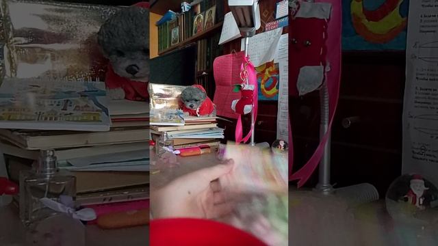 распаковка награды от прошлого челленджа