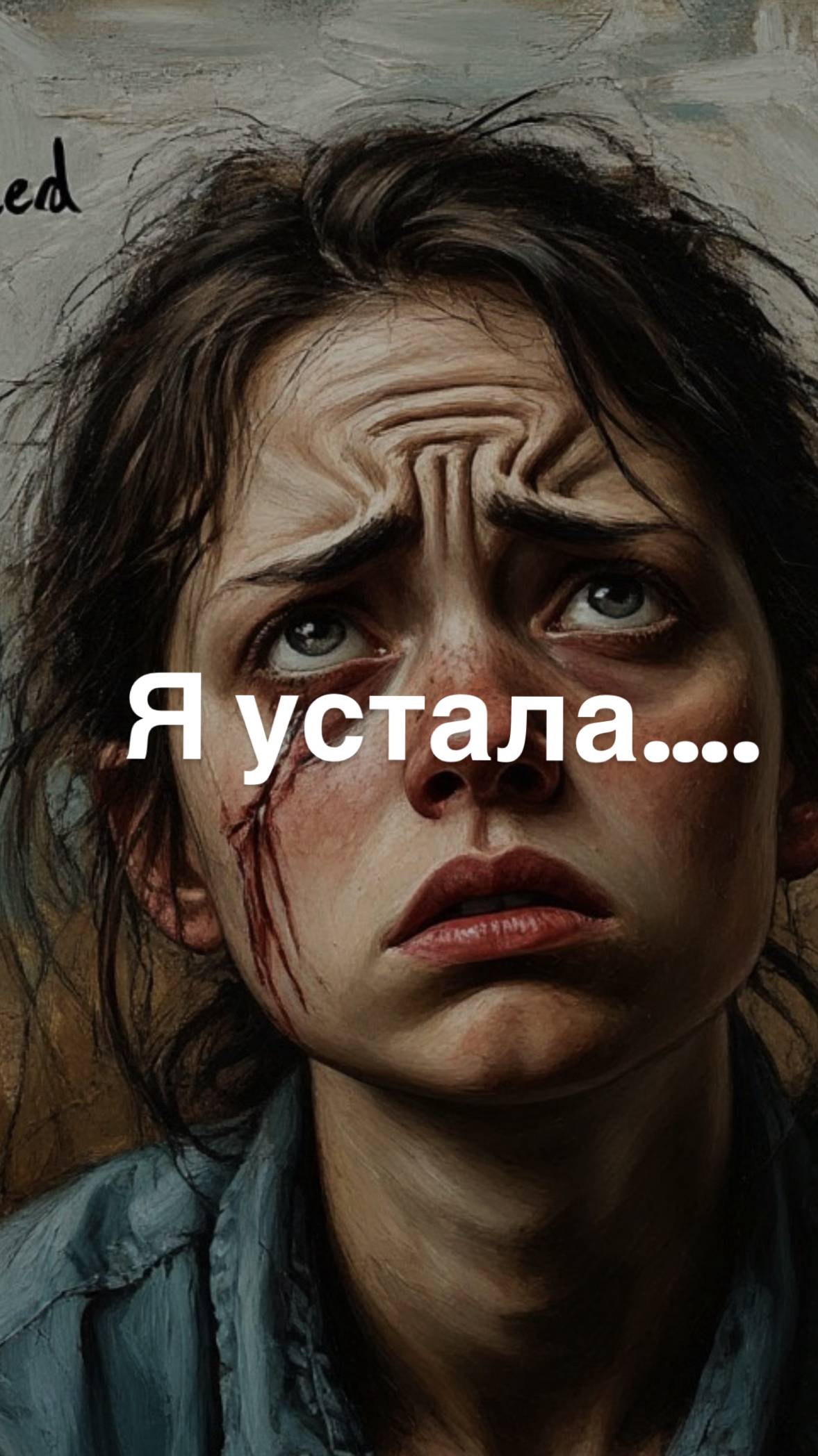 Я устала...