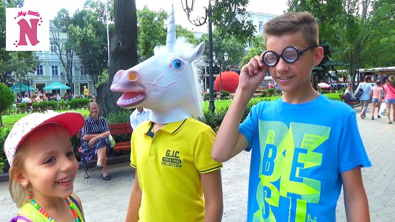 ЧЕЛЛЕНДЖ весёлые Задания FUNNY Challenge Прогулка по Дерибасовской Подарки для Инны VLOG