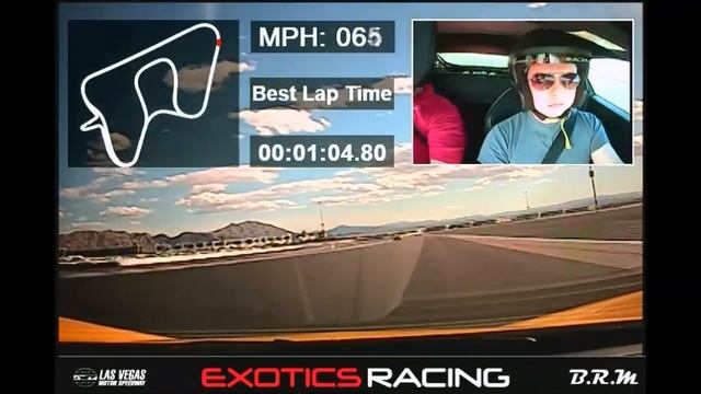Ferrari 458 Italia at Las Vegas Speedway