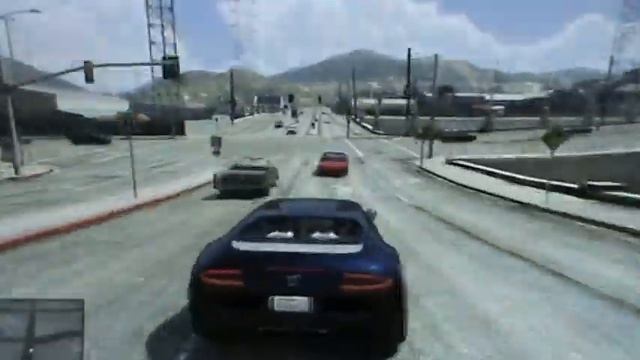 GTA V : Truffade Adder (Bugatti Veyron) test.