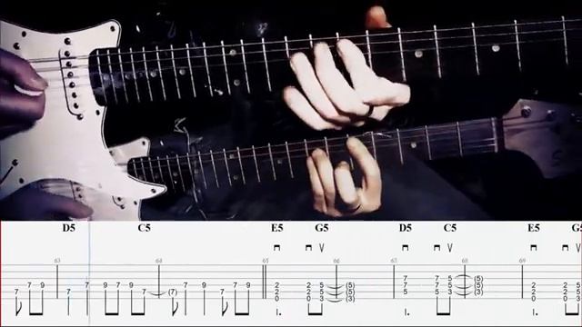 Litfiba-Sole Nero (guitar cover,tab)