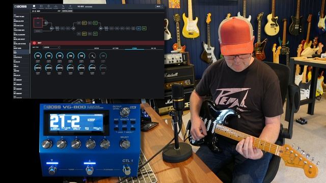 BOSS VG-800 V-GUITAR Processor. How I'd Use It!