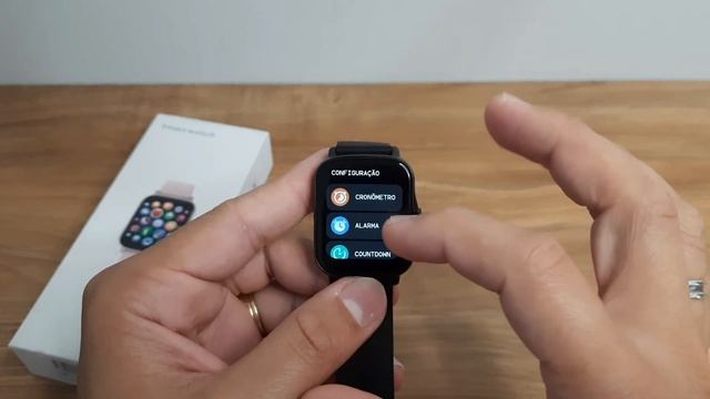 SmartWatch P8 Plus da Colmi e Lemfo! Menos de R$ 139,00! Frete Grátis! Unboxing e conexão com App!