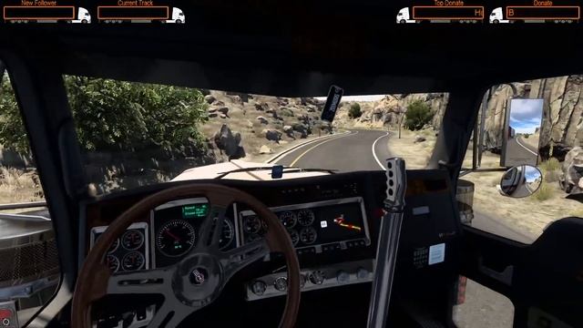 American Truck Simulator - Онлайн Дальнобой по Соединенным Штатам #ats #logitechg25 #zeemods