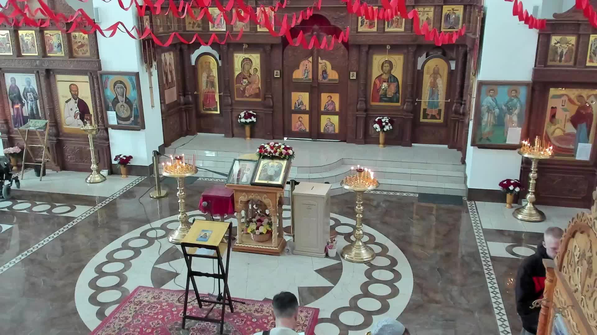 Чтение акафиста Богородице за воинов в храме свв. Космы и Дамиана 27.04.2025г.