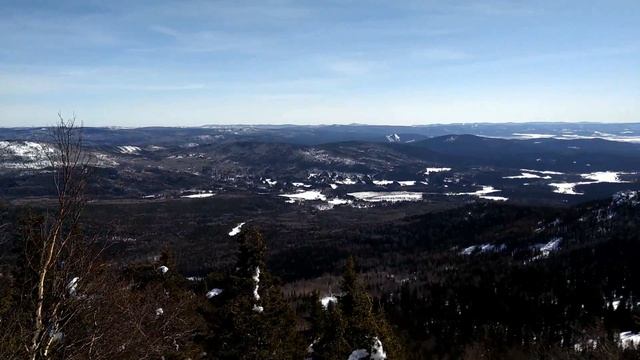 хребет Ялангас(1297,9м.), 12 марта 2017г.