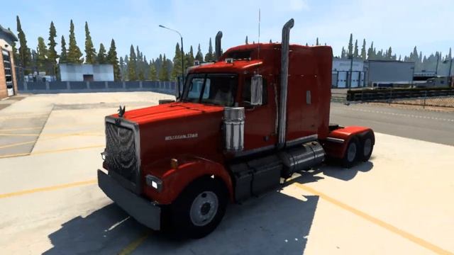 тест мода Western Star 4900 SF v1.0 для ATS