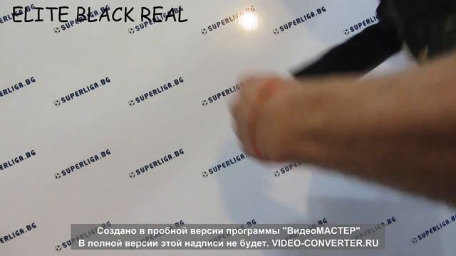 Вратарски ръкавици ELITE BLACK REAL с премахващи протектори