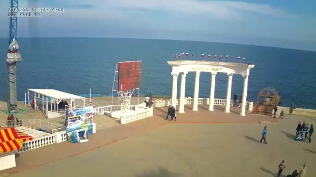 Вебкамера "Ротонда". Запись 31.03.2018 16:00:03