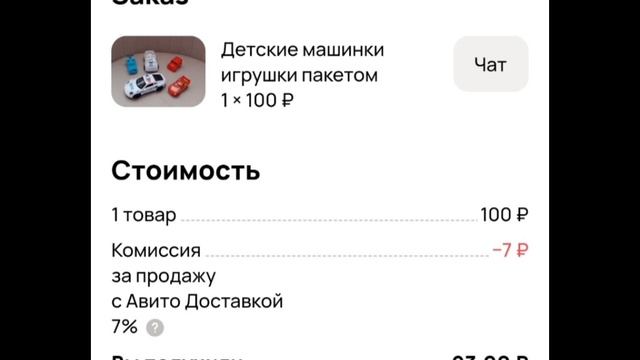 Продажи на авито за март 2025 года