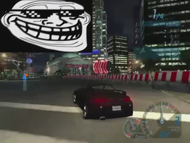 Заезд в олимпик сквере в need for speed