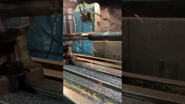 Нарезка шлицов полуоси мини погрузчика IRSA