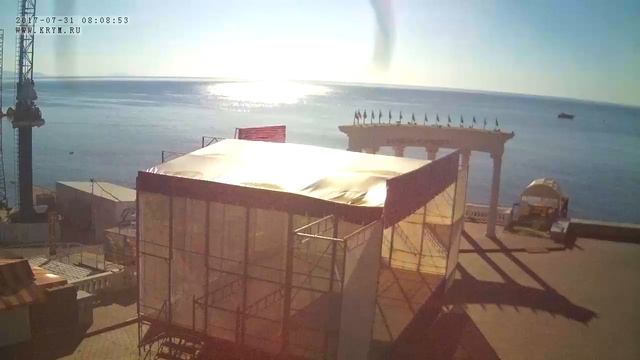 Вебкамера "Ротонда". Запись 31.07.2017 08:00:03