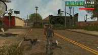Kill Zombie East Los Santos Area - Grand Theft Auto San Andreas Zombie Mod Android Gameplay.