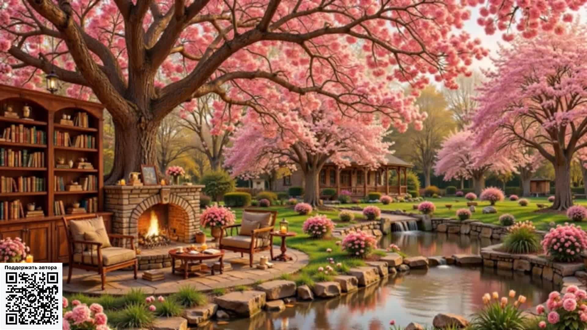 Сладкая джазовая музыка в кофейне Cozy Spring Coffee Shop 🌸 Расслабляющая джазовая музыка