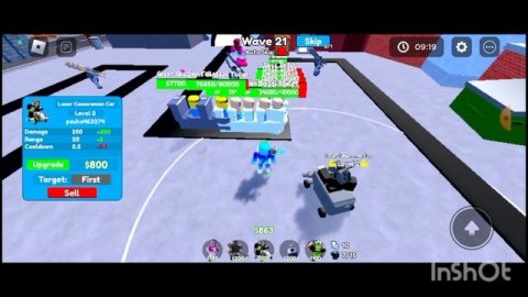 я попытался пройти хард мод в товэр дэфенс скибиди туалет