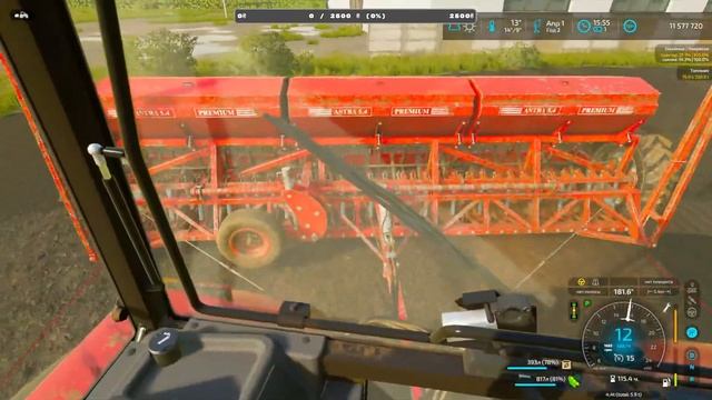 СВК Горбанi  посадка гороху Farming Simulator 22