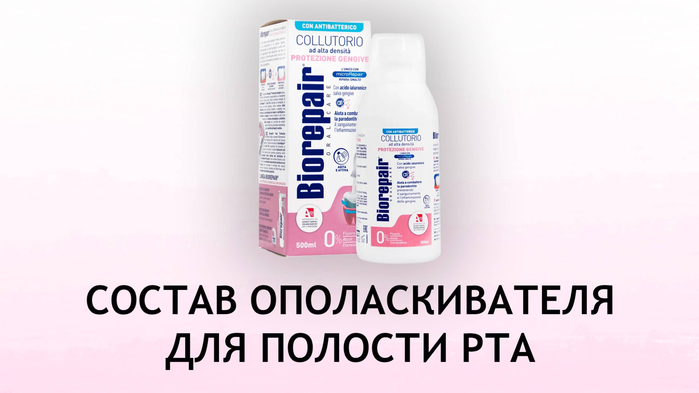 Biorepair Gum Protection - обзор ополаскивателя для десен